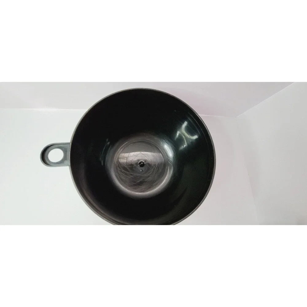 Vintage Black Mid-Century Modern Sam Lebowitz 604 COPCO Salad Spinner USA E9